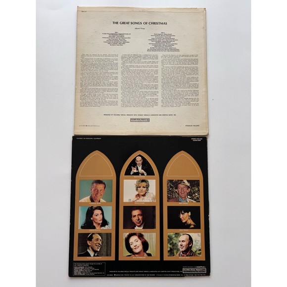 Great Songs Of Christmas LP Goodyear Album Three and Nine 1033 / 117 1969 EX - Picture 2 of 11